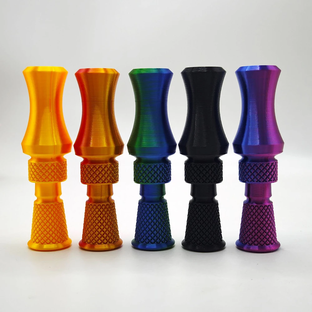 Decoy Duck Plastic - صفارة صيد البط الواقعية المطبوعة ثلاثية