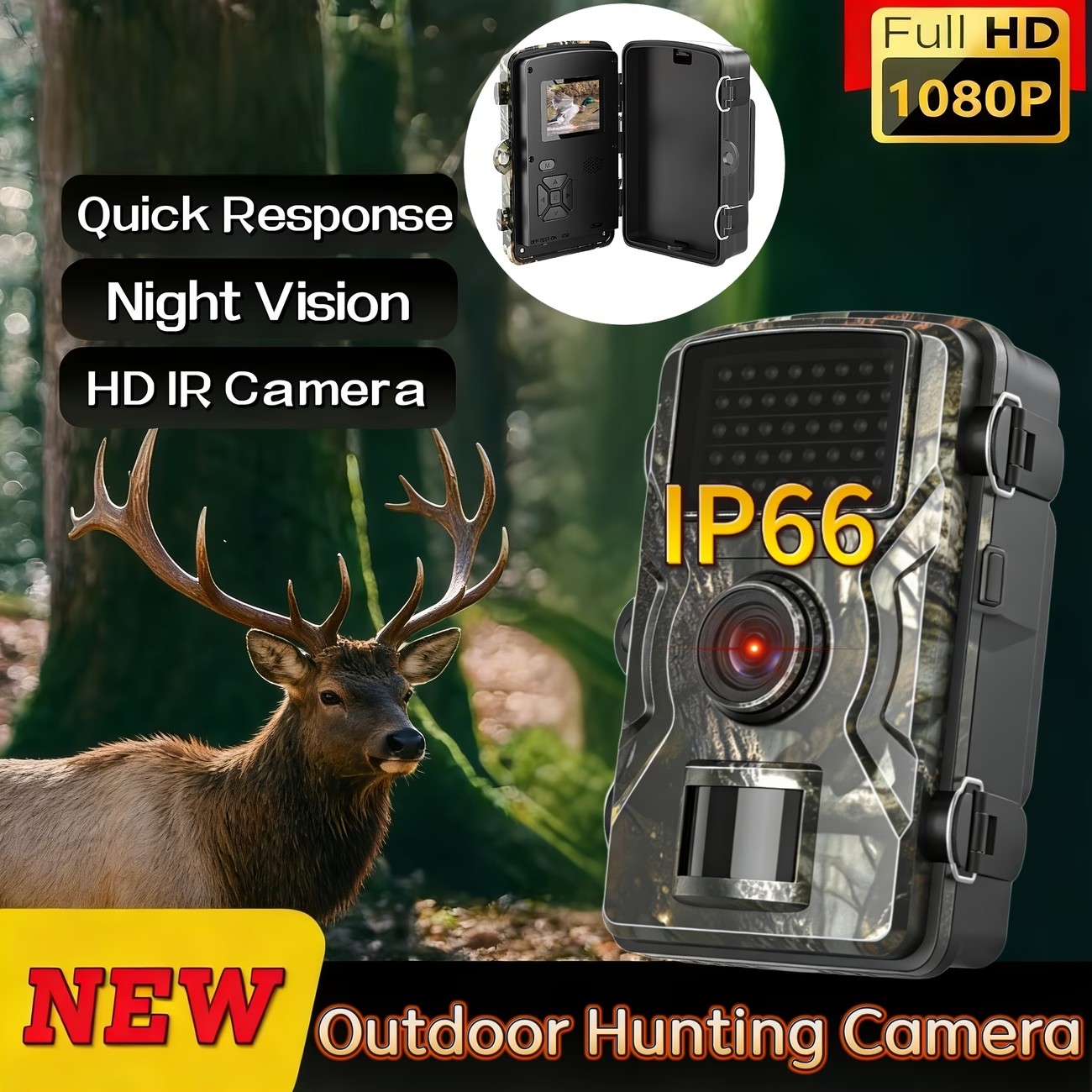 Outdoor Hunting Camera Wireless - في الهواء الطلق الصيد كاميرا تعقب