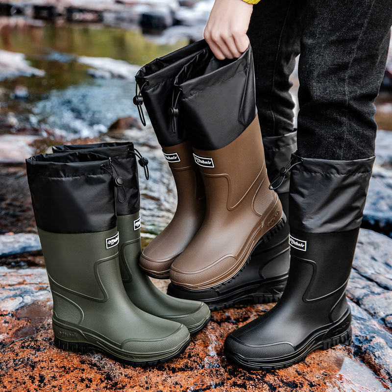 Fishing Waders Breathable - أحذية مطر رجالية مقاومة للماء للصيد