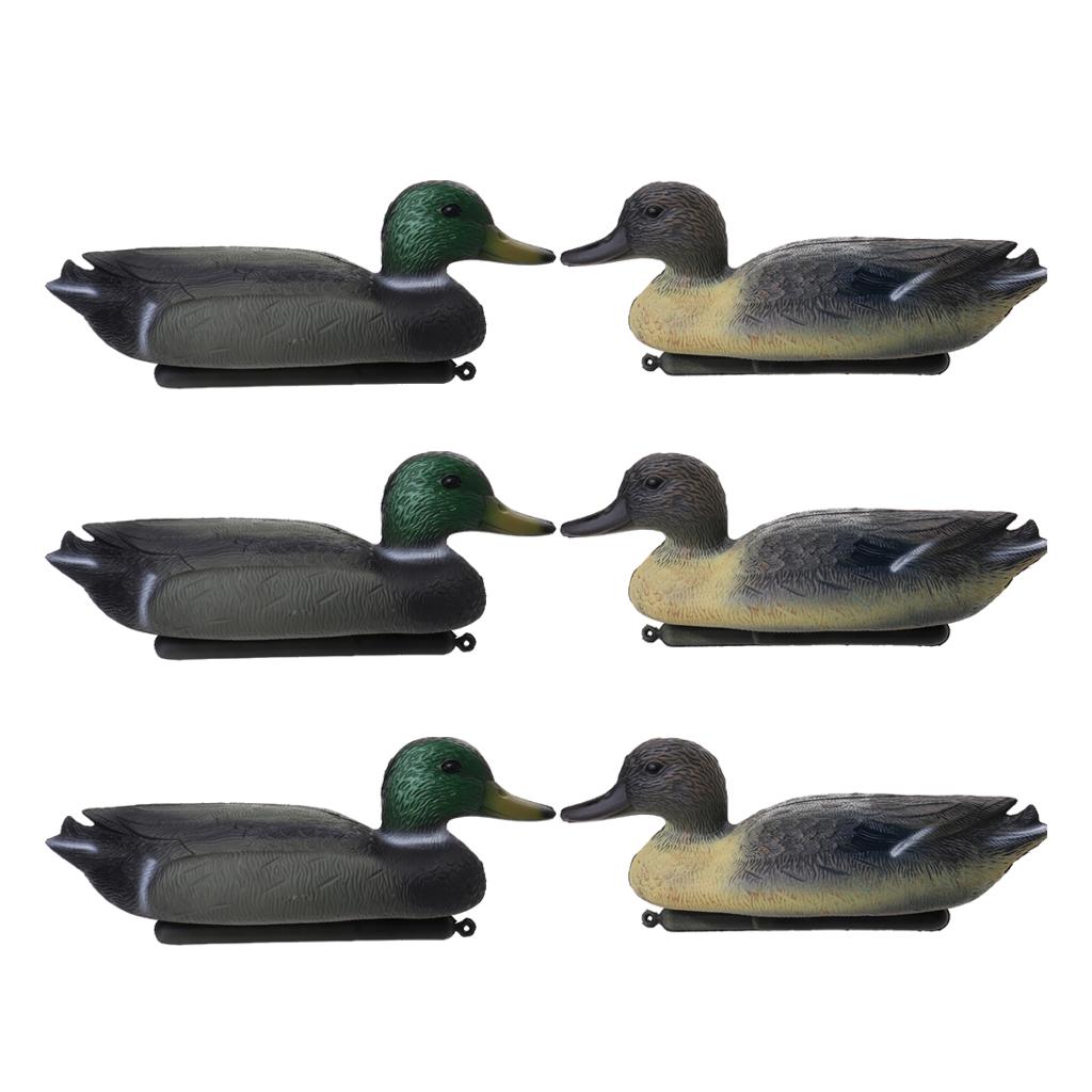 Decoy Duck Plastic - مجسم بطة عائم بالحجم الطبيعي من