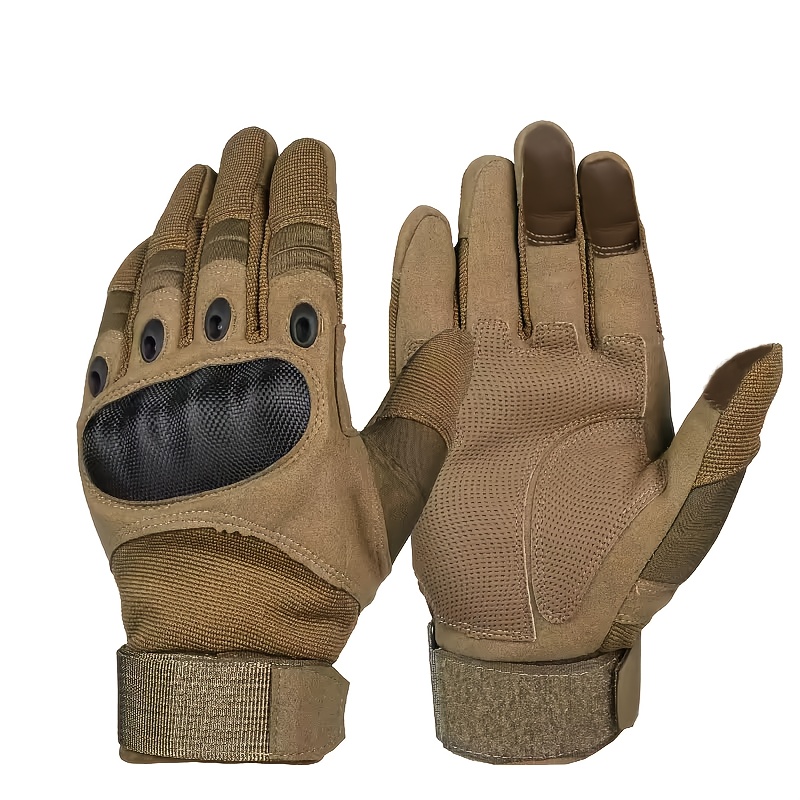 Outdoor Hunting Gloves - قفازات تكتيكية كاملة الأصابع للرجال جديدة،