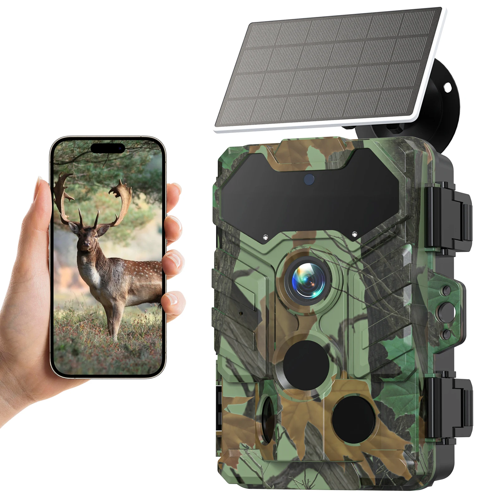 Outdoor Hunting Camera Wireless - كاميرا تعمل بالطاقة الشمسية في الهواء