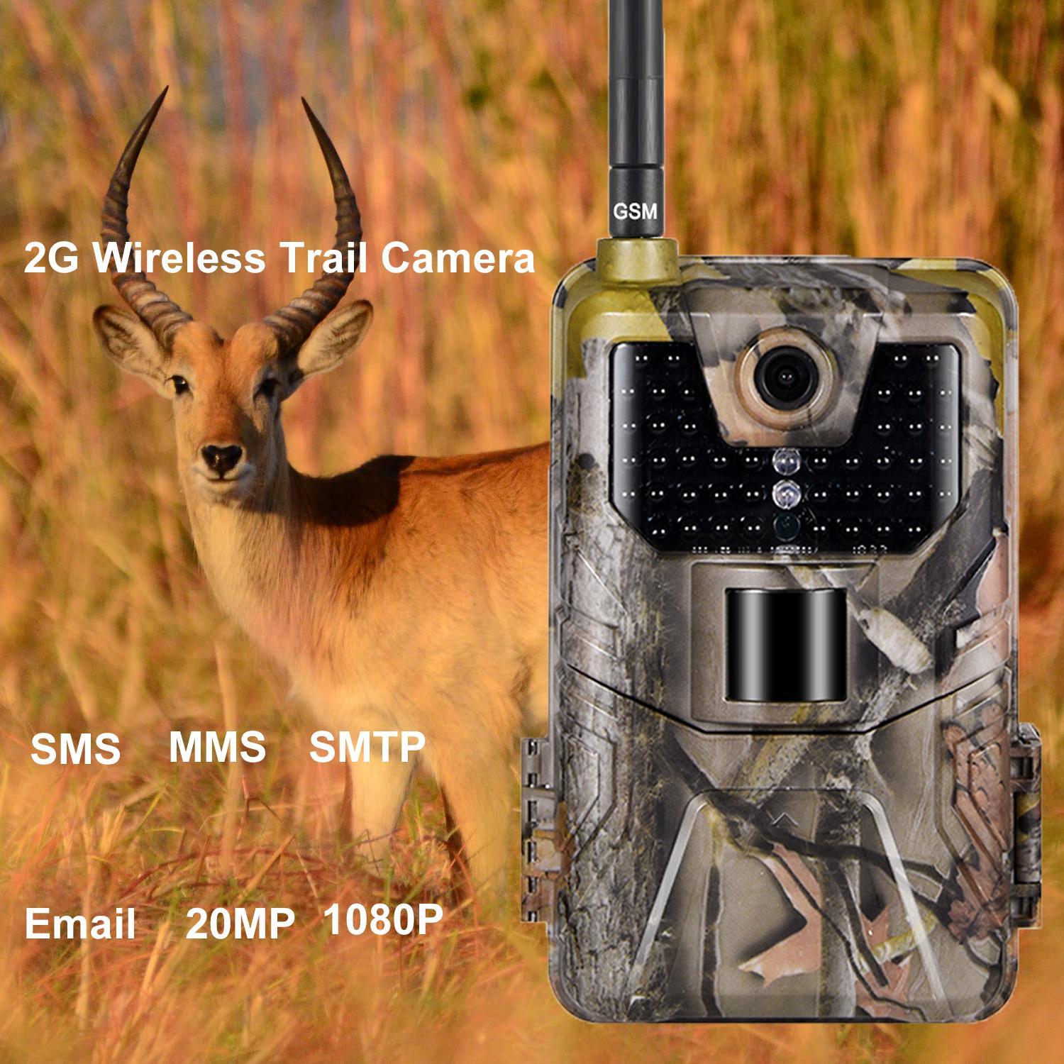 Outdoor Hunting Camera Wireless - كاميرا صيد بتقنية 2G MMS SMTP،