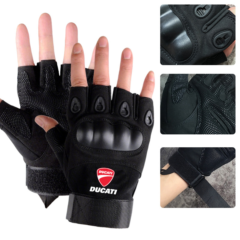 Outdoor Hunting Gloves - قفازات تكتيكية نصفية الأصابع ذات مفاصل