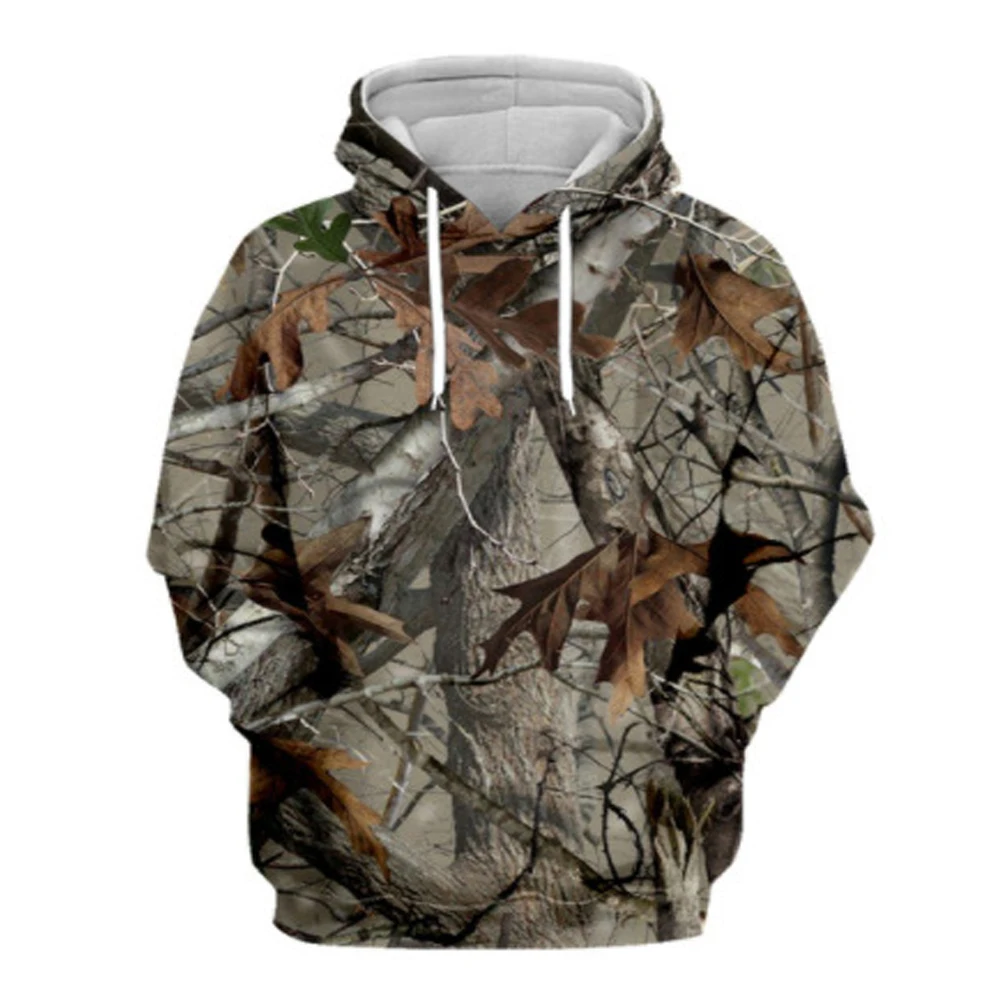 الرجال والنساء ورقة القيقب الت - مراجعة Outdoor Hunting Hoodie وسعره