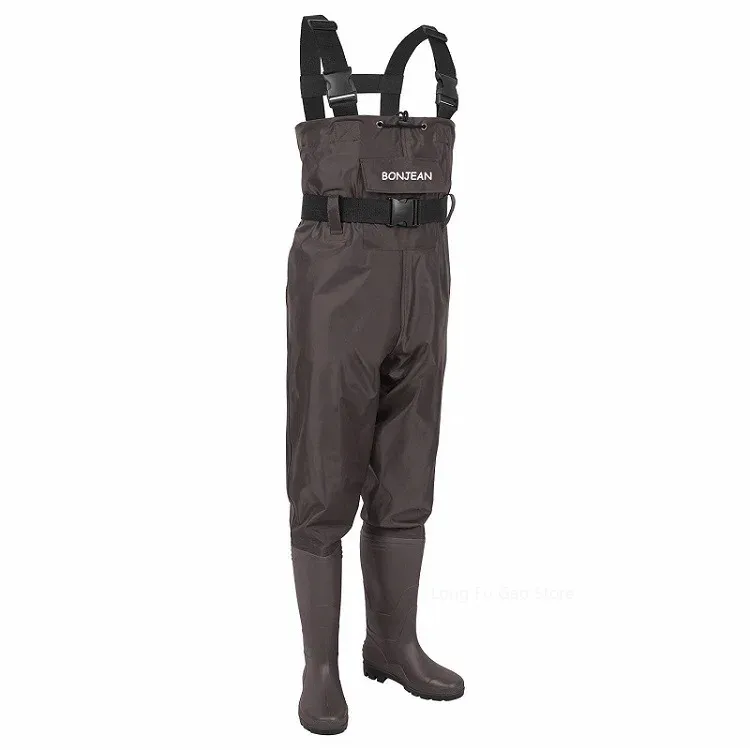 خواضون الصيد السراويل وزرة مع  - مراجعة Fishing Waders Breathable وسعره