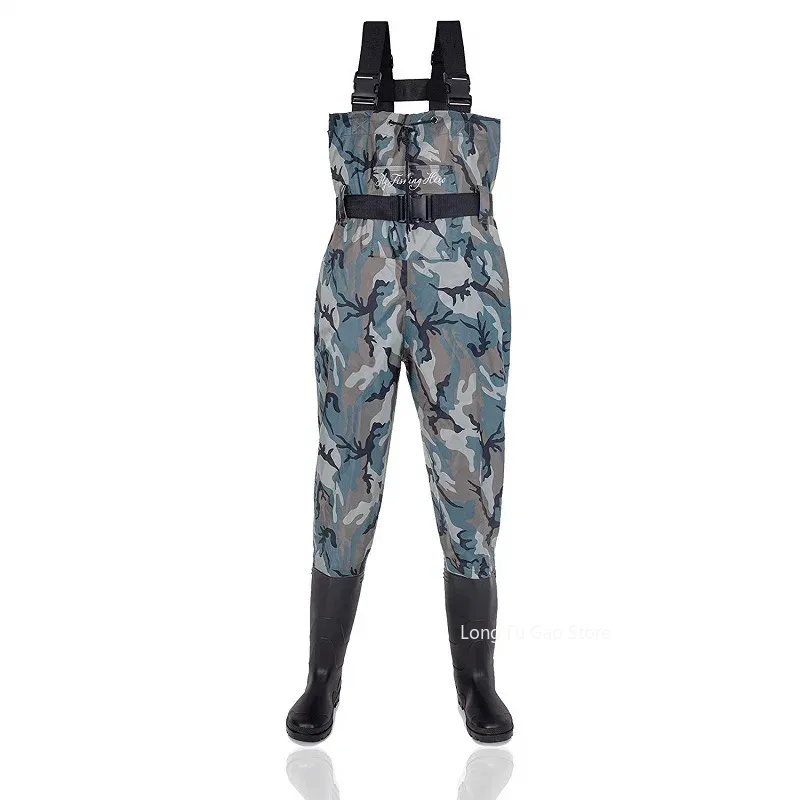 خواضون الصيد السراويل وزرة مع  - مراجعة Fishing Waders Breathable وسعره