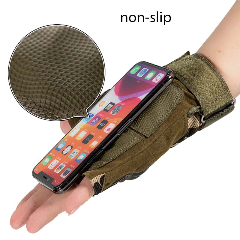 قفازات تكتيكية خارجية تعمل بال - مراجعة Outdoor Hunting Gloves وسعره
