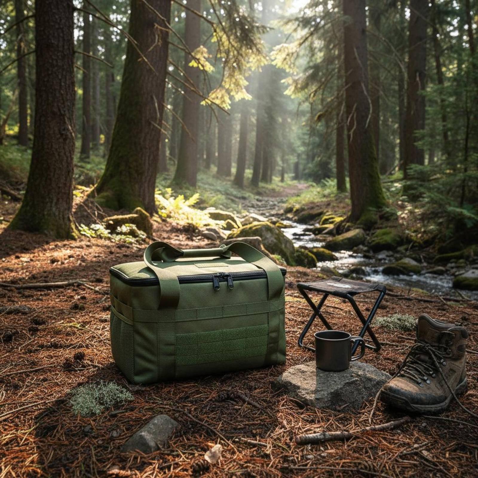 حقيبة تخزين خارجية متينة مع فو - مراجعة Outdoor Hunting Gear Store وسعره