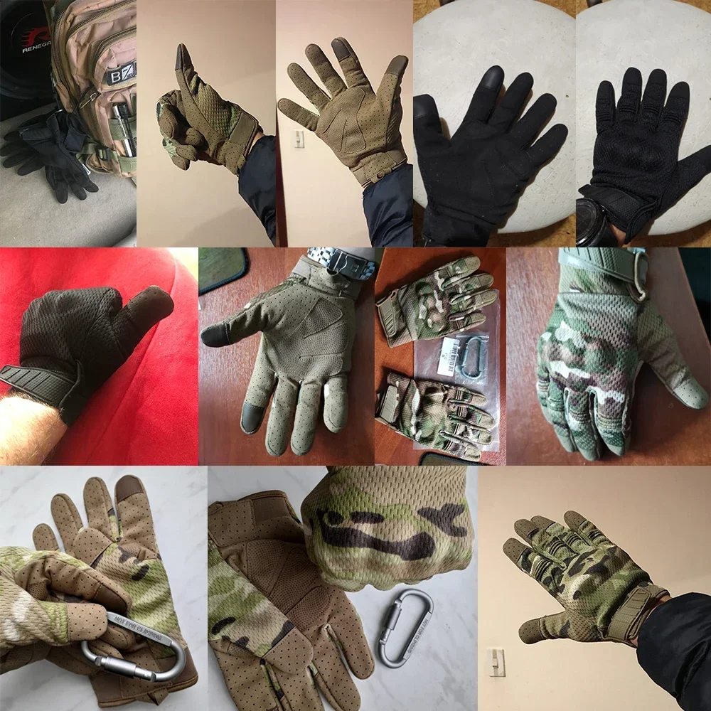 كامو شاشة تعمل باللمس قفازات ا - مراجعة Outdoor Hunting Gloves وسعره