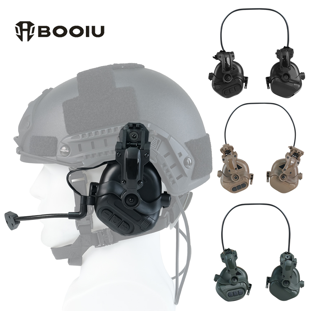 BOOIU التكتيكية اطلاق النار سم - مراجعة Shooting Ear Muff وسعره