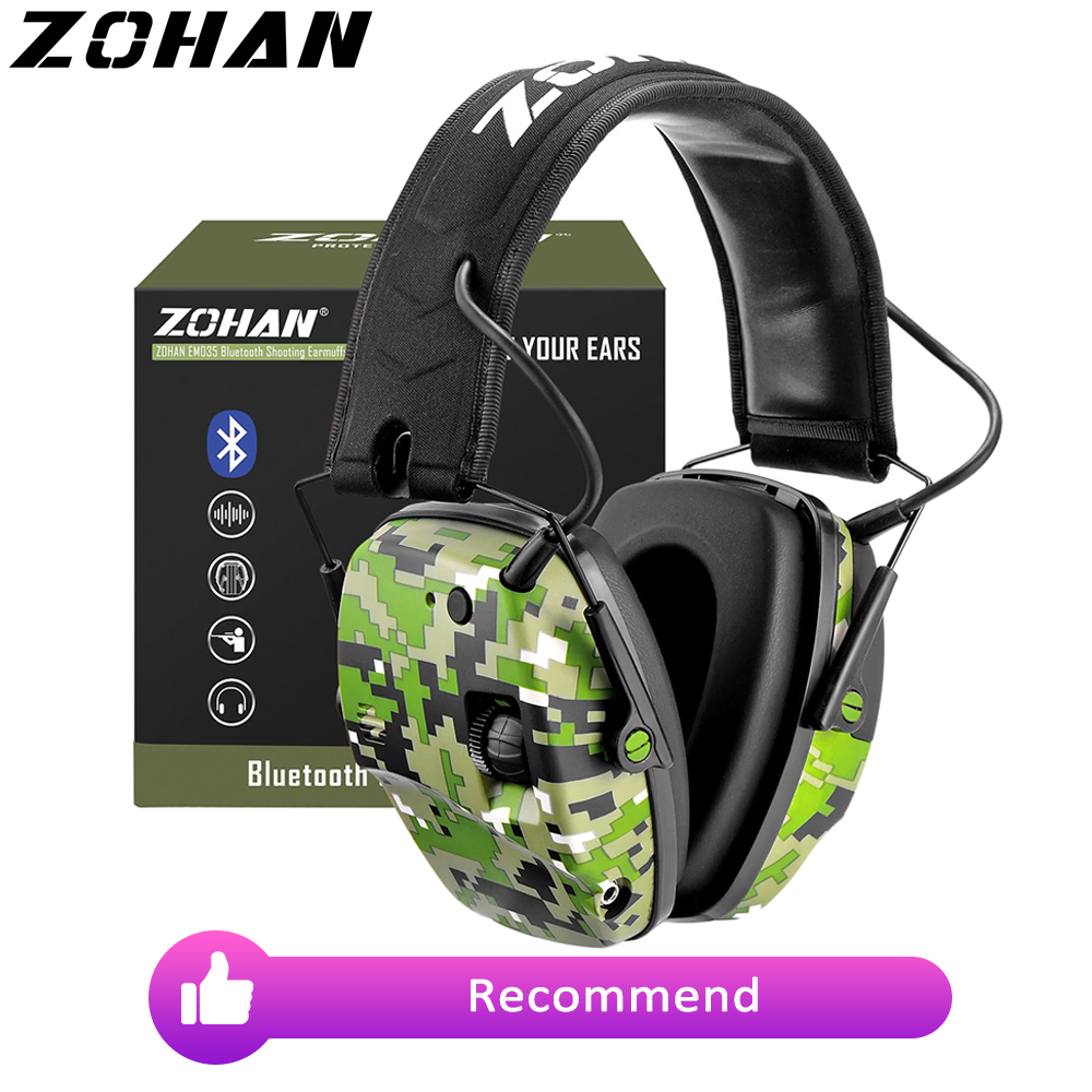 Zohan-سماعات أذن إلكترونية للت - مراجعة Shooting Ear Muff وسعره