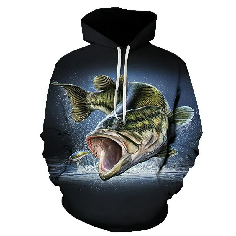 هودي رجالي جديد بتصميم سمكة ال - مراجعة Outdoor Hunting Hoodie وسعره