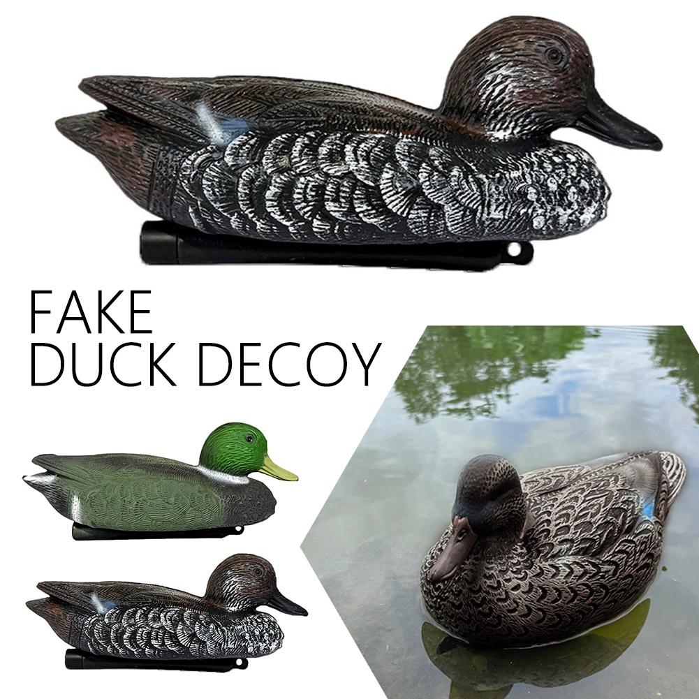 1 قطعة طُعم بطة بلاستيكي واقعي - مراجعة Decoy Duck Plastic وسعره
