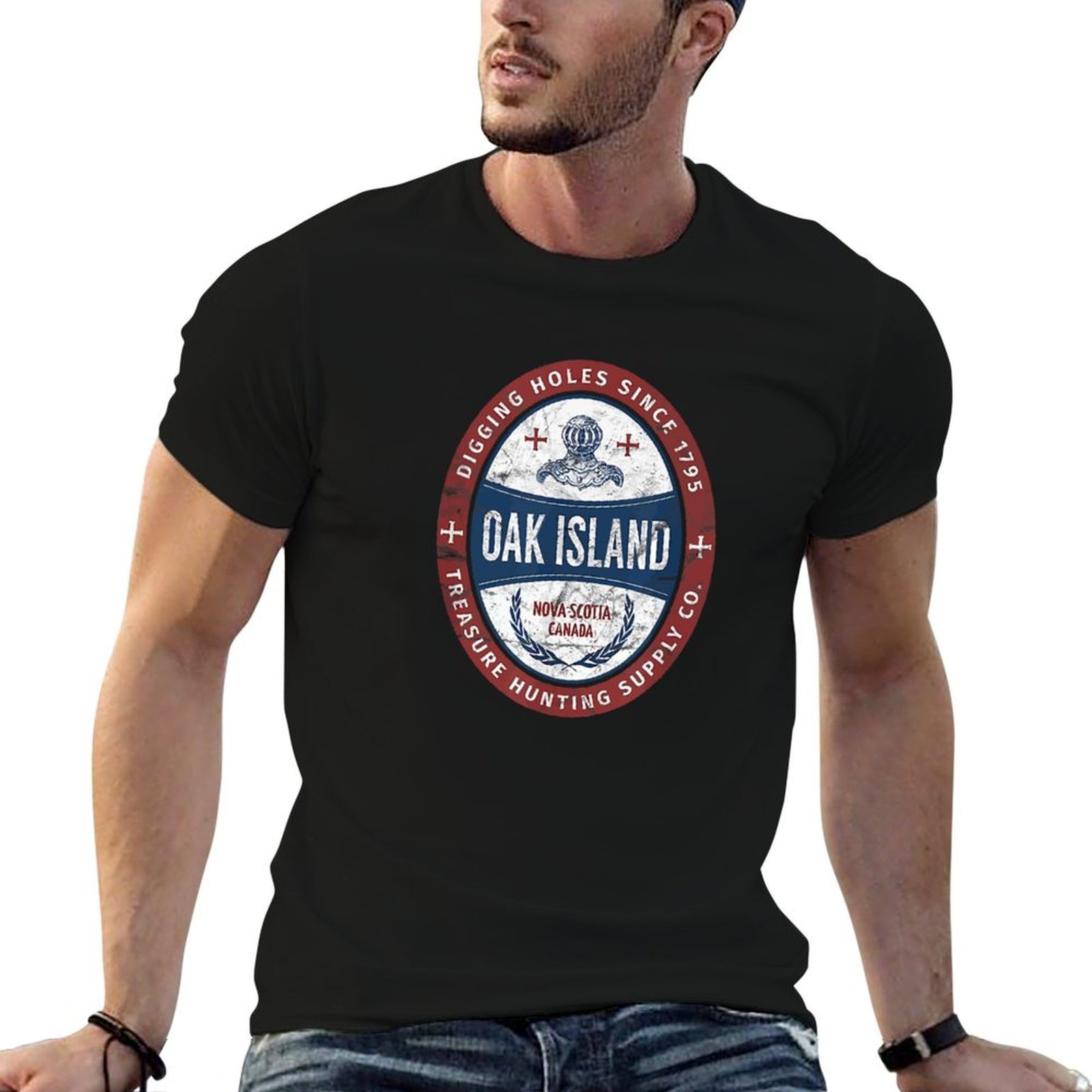 تي شيرت Oak Island Treasure Hu - مراجعة Outdoor Hunting Hoodie وسعره