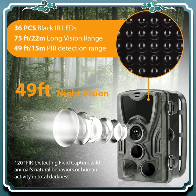 كاميرا صيد الحيوانات البرية HC - مراجعة Outdoor Hunting Camera Wireless وسعره