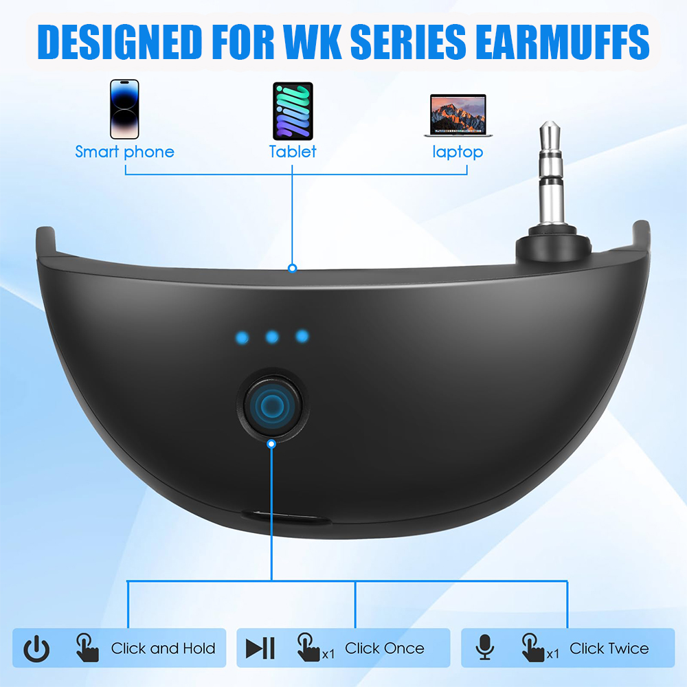 محول بلوتوث 5.1 قابل لإعادة ال - مراجعة Shooting Ear Muff وسعره