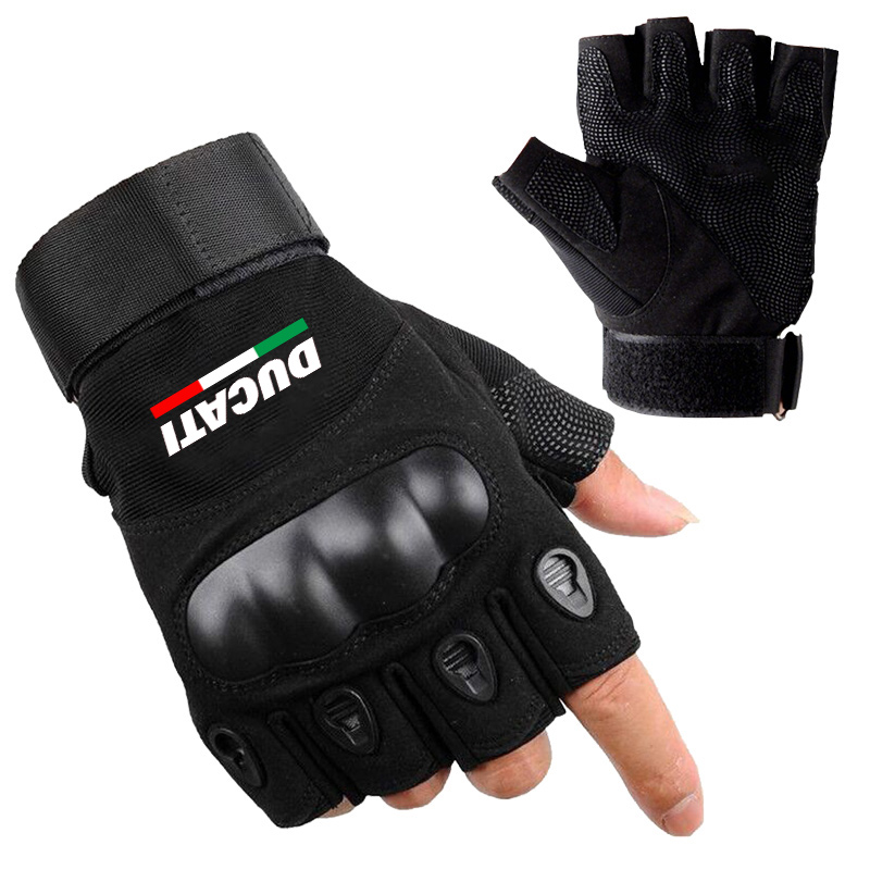 قفازات تكتيكية نصفية الأصابع ذ - مراجعة Outdoor Hunting Gloves وسعره