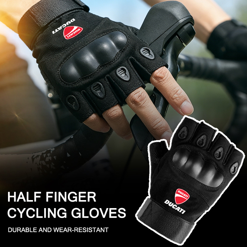 قفازات تكتيكية نصفية الأصابع ذ - مراجعة Outdoor Hunting Gloves وسعره